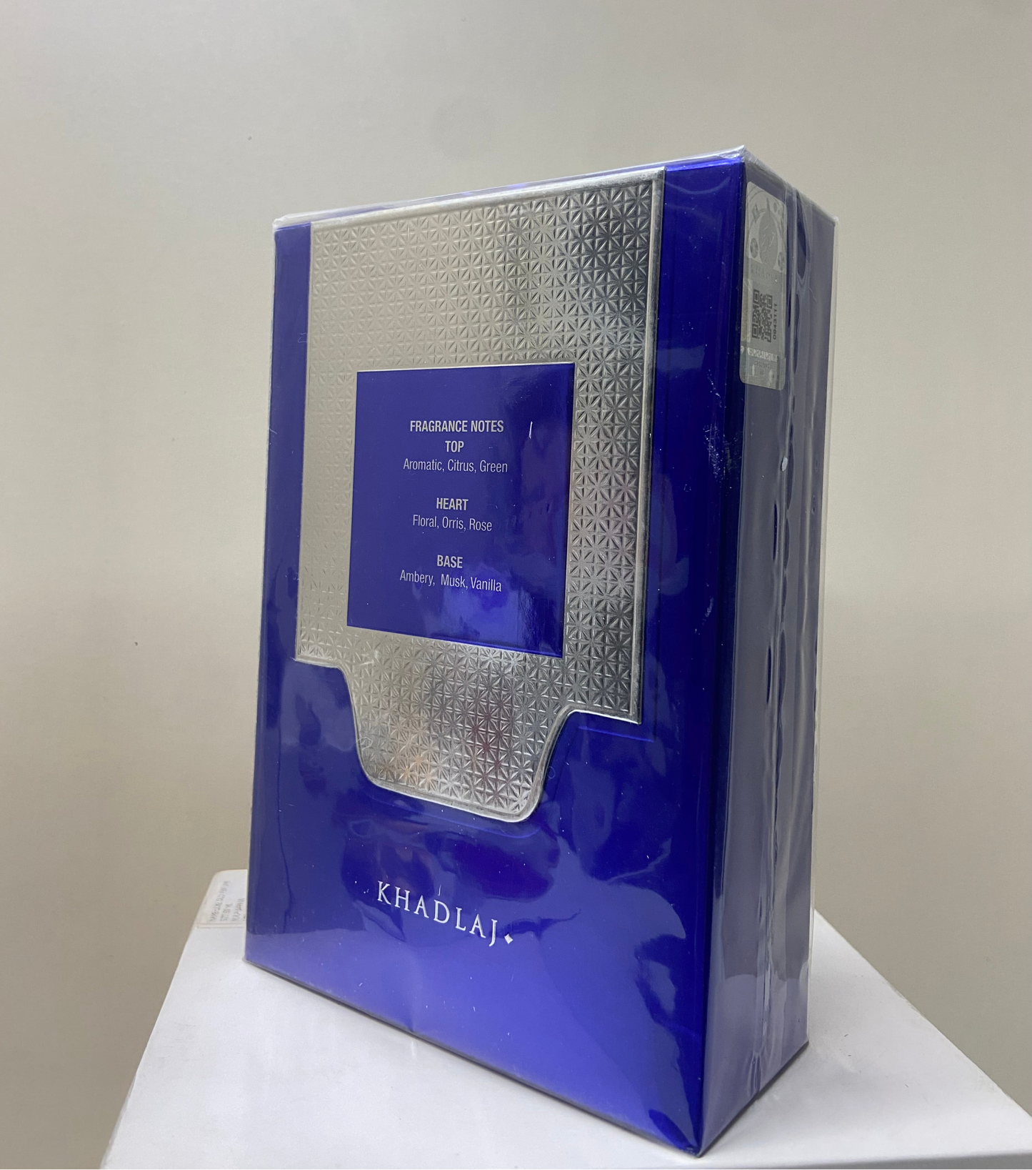SHIYAAKA BLUE For Men ( Silver) 100ML EDP by Khadlaj