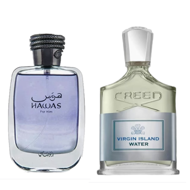 Bahamas | Reminds you of Hawas Rasasi+Virgin Island Water Creed | Extrait De Parfum|