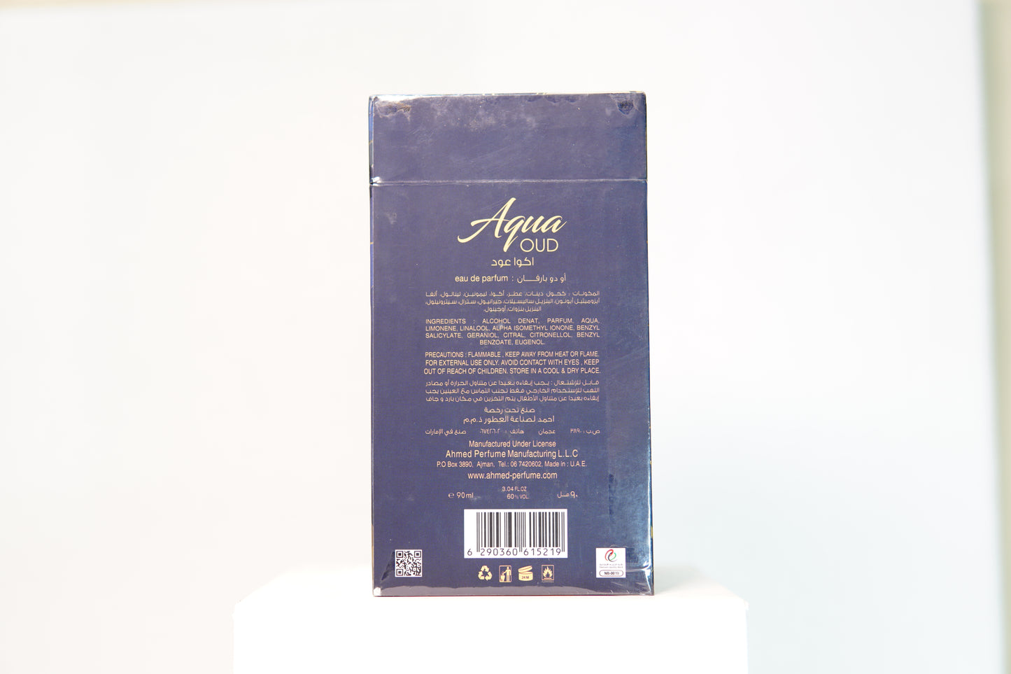 Aqua Oud Ahmed Al Maghribi 90ml EDP