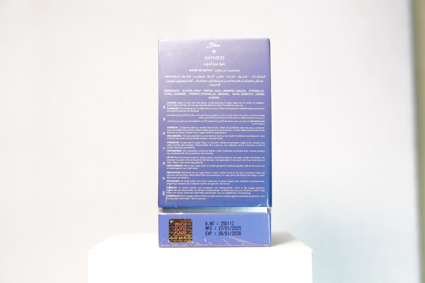 Blue by Ahmed | Ahmed Al Maghribi 100ml EDP