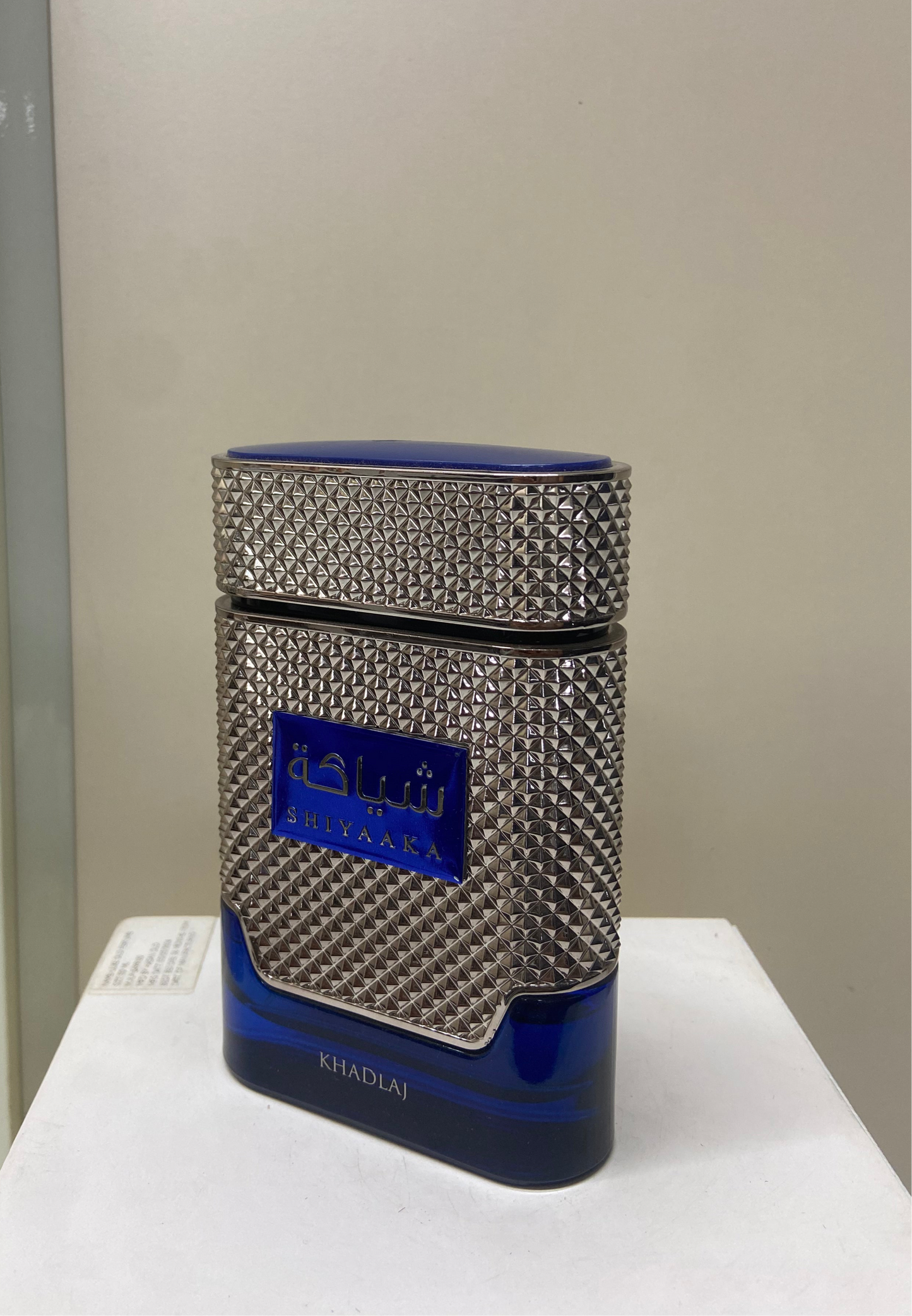 SHIYAAKA BLUE For Men ( Silver) 100ML EDP by Khadlaj