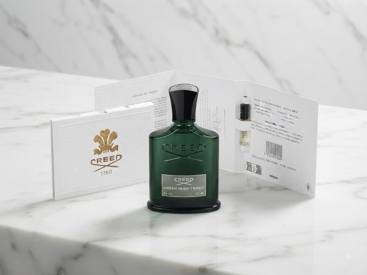 Green Irish Tweed Creed 1.7ml Official Vial | Creed