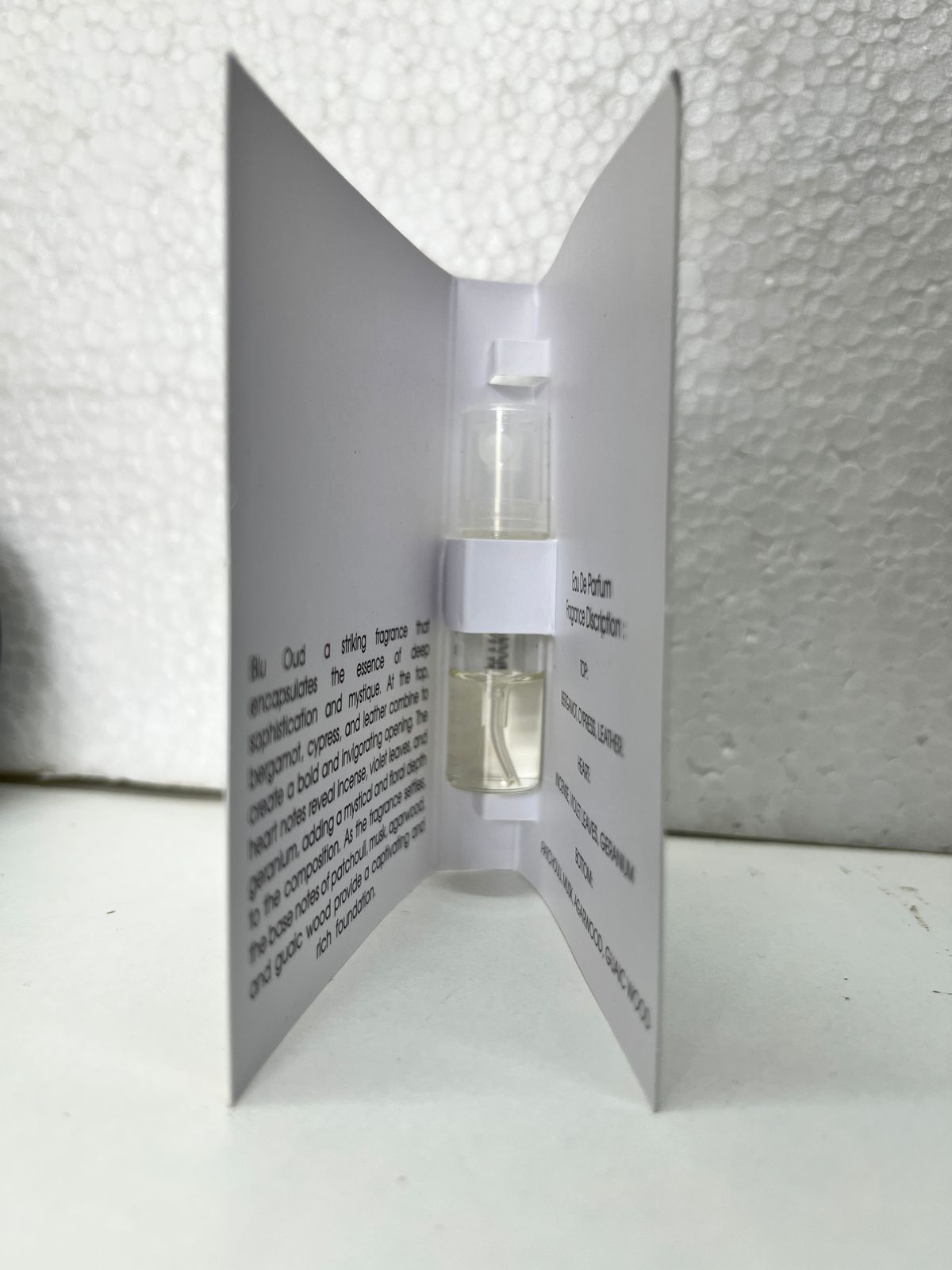 Blue Oud Ahmed Al Maghribi 2ml Sample Vial
