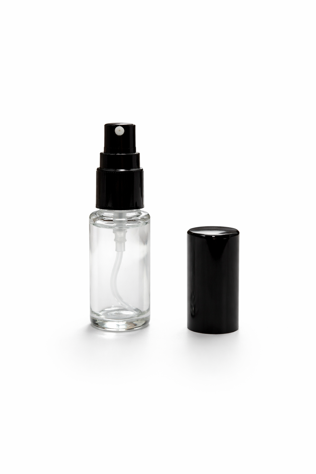 5ML Glass Decant bottle with 130mcl metal Atomiser  | Screw Type