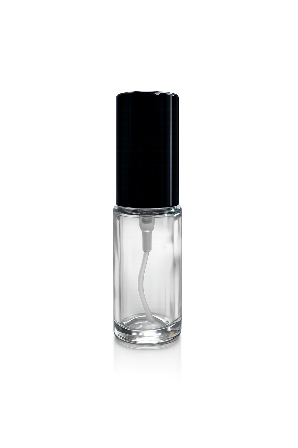 5ML Glass Decant bottle with 130mcl metal Atomiser  | Screw Type