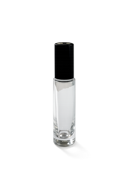 12ML Glass Decant bottle with 130mcl metal Atomiser  | Crimp Type