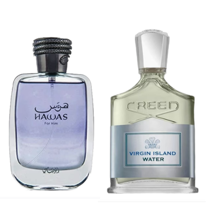 Bahamas | Reminds you of Hawas Rasasi+Virgin Island Water Creed | Extrait De Parfum|