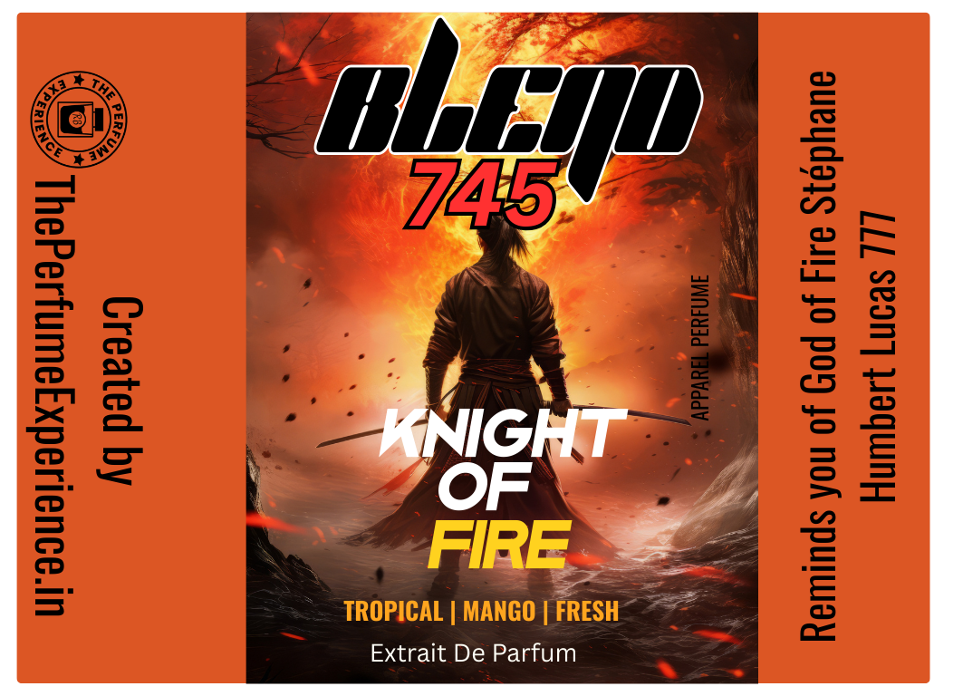 Knight of Fire | Reminds you of God of Fire Stéphane Humbert Lucas 777| Extrait De Parfum|