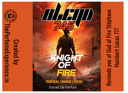 Knight of Fire | Reminds you of God of Fire Stéphane Humbert Lucas 777| Extrait De Parfum|