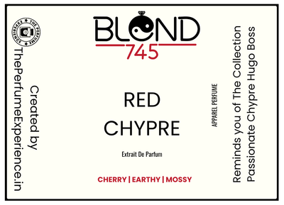 Red Chypre | Reminds you of The Collection Passionate Chypre Hugo Boss| Extrait De Parfum|