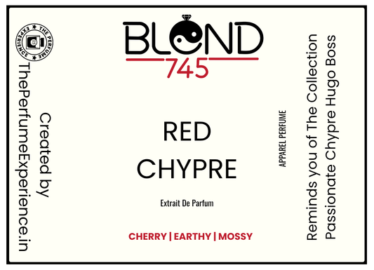 Red Chypre | Reminds you of The Collection Passionate Chypre Hugo Boss| Extrait De Parfum|