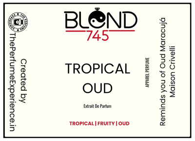 Tropical Oud | Reminds you of Oud Maracujá Maison Crivelli| Extrait De Parfum|