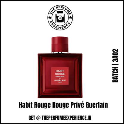 Habit Rouge Rouge Privé Guerlain EDP 5ml & 15ml Decant | 3A02 | Guerlain