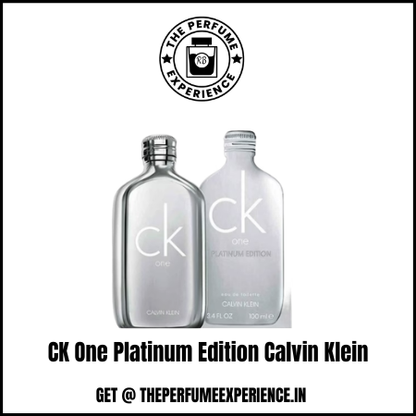 CK One Platinum Edition Calvin Klein | 10ml &15ml Decants | Calvin Klein
