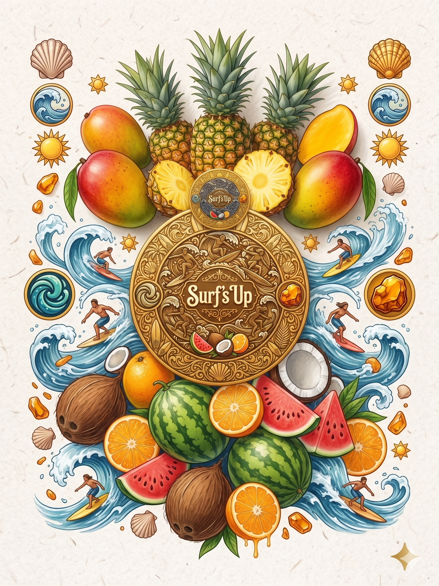 Surf's Up| Reminds you of Wavechild Room 1015 | Extrait De Parfum|