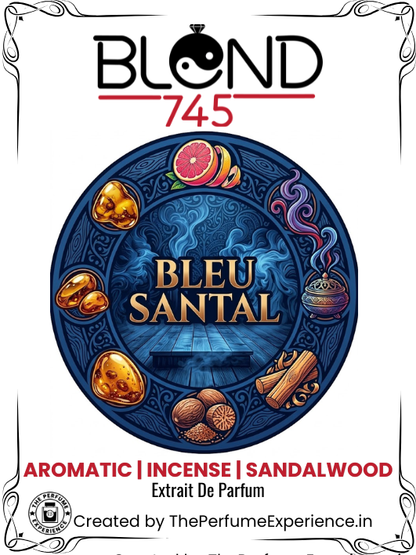 Bleu Santal| Reminds you of Bleu de Chanel Parfum Chanel + Tam Dao EDP Diptyque | Extrait De Parfum|