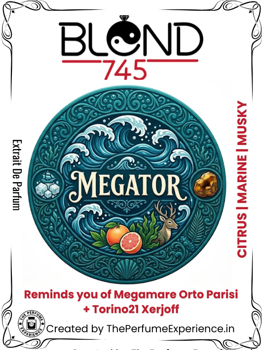 MegaTor | Reminds you of Megamare Orto Parisi + Torino21 Xerjoff | Extrait De Parfum|