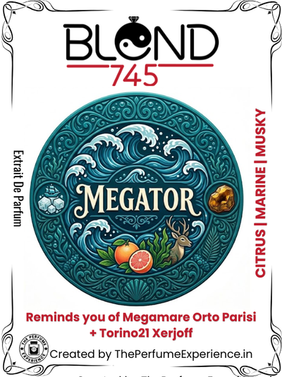 MegaTor | Reminds you of Megamare Orto Parisi + Torino21 Xerjoff | Extrait De Parfum|