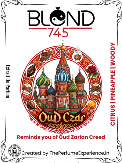 Oud Czar| Reminds you of Oud Zarian Creed | Extrait De Parfum|