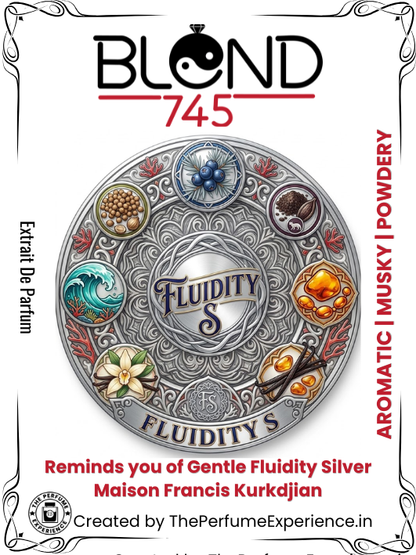 Fluidity S  | Reminds you of Gentle Fluidity Silver by Maison Francis Kurkdjian | Extrait De Parfum|