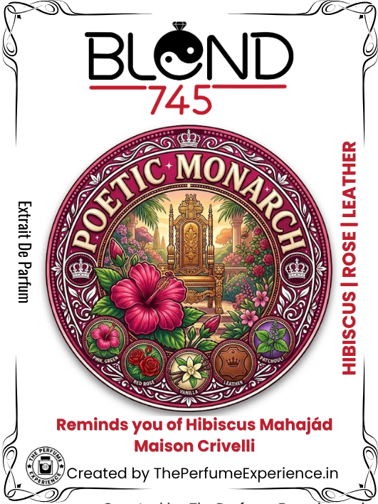 Poetic Monarch | Reminds you of Hibiscus Mahajád Maison Crivelli | Extrait De Parfum|