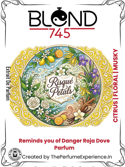 Risqué Petals  | Reminds you of Danger Roja Dove Parfum | Extrait De Parfum|