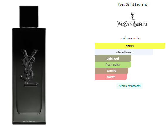 YSL MYSLF (Inspired by MYSLF Eau de Parfum Yves Saint Laurent) Perfume Oil | 10ml Perfume Oil | Made in UAE