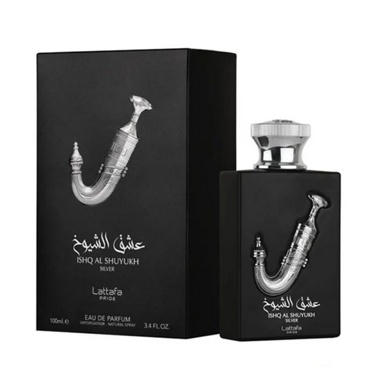 Ishq Al Shuyukh Silver | Lattafa 10ML Decant