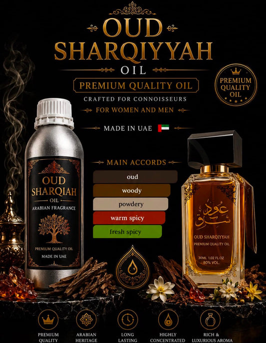 Oud Sharqiyyah Perfume Oil | 10ml Perfume Oil | Made in UAE