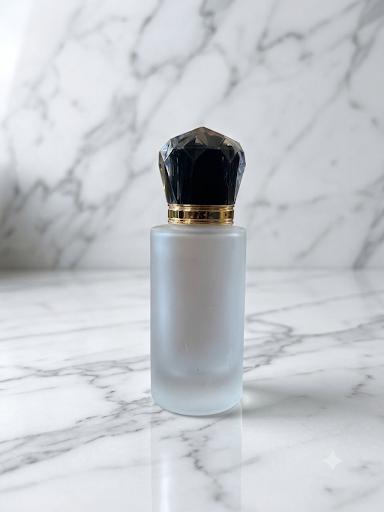 50ml Matte Cyril Bottle with Premium Crown Cap with 130mcl atomiser set | Type Crimp