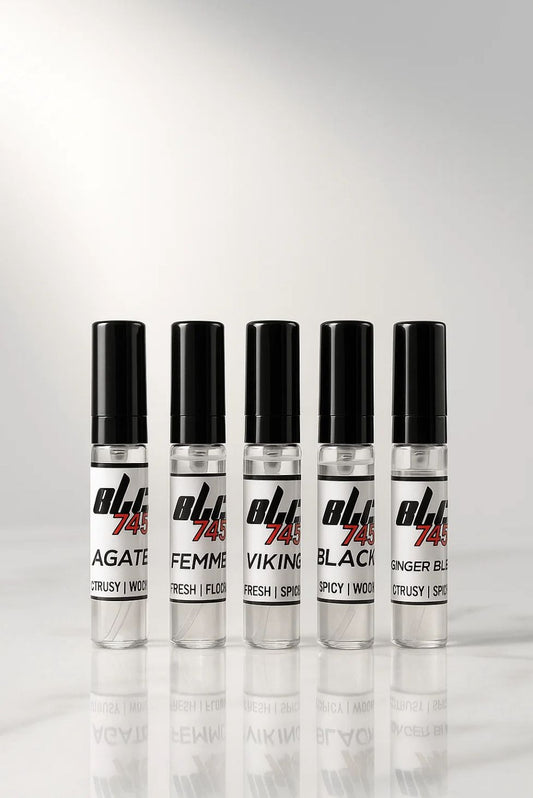 Blend 745 Discovery Set | 1.2-1.5ml x 5 perfumes | INR 250 | Choose exactly 5 |