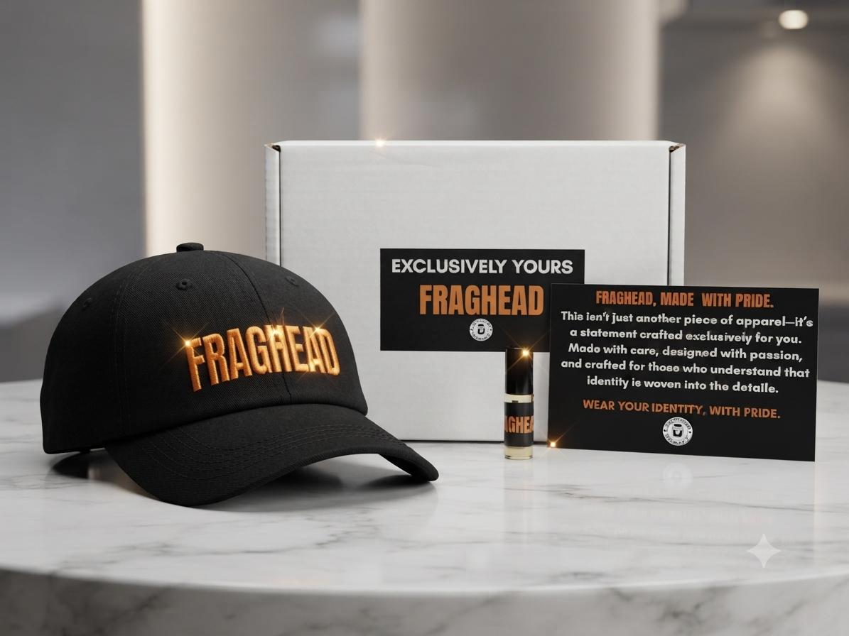 FRAGHEAD Signature Cap 🧢✨| Introductory Offer |