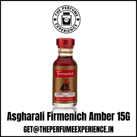 Asgharali Firmenich Amber 15G | Premium Alcohol Free Perfume Oil | Long lasting | Woody Amber Fragrance