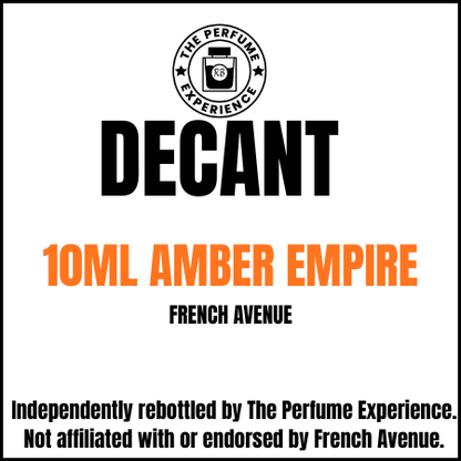 Amber Empire by French Avenue 10ml Decant