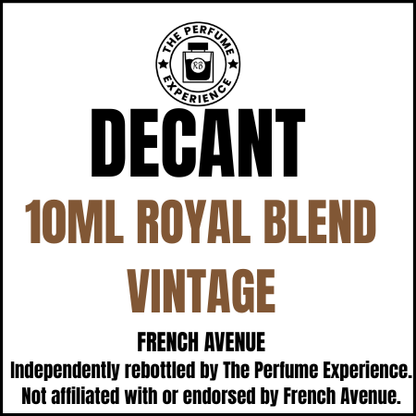 Royal Blend Bourbon by French Avenue 10ml Decant