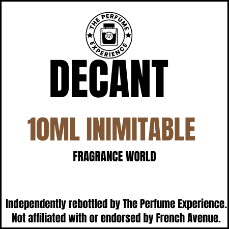 Inimitable by Fragrance World 10ml Decant