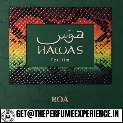 Hawas for Him Boa | 5ml & 10ml Decant | Rasasi
